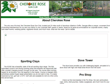 Tablet Screenshot of cherokeerosegunclub.com
